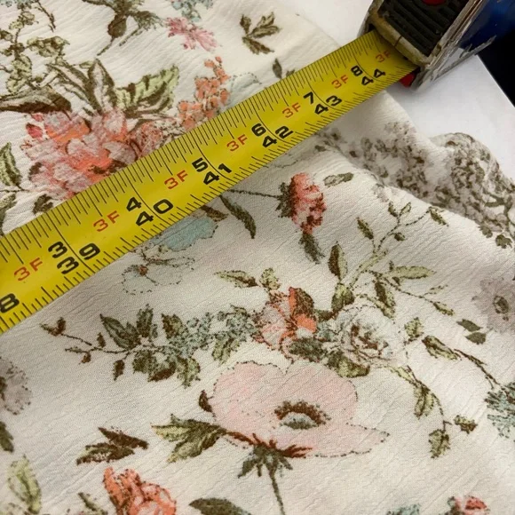 Frye Sleeveless Floral Button Front Maxi Dress. - Picture 9 of 9